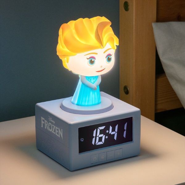 PALADONE – FROZEN – Elsa – Alarm Clock – Lampada-Sveglia Iconica cm (In box xcm)…x6…x12